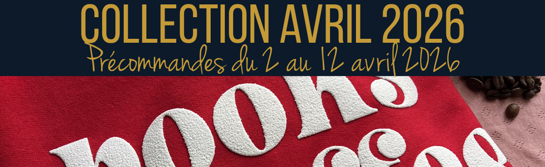 Précommandes collection avril 2026